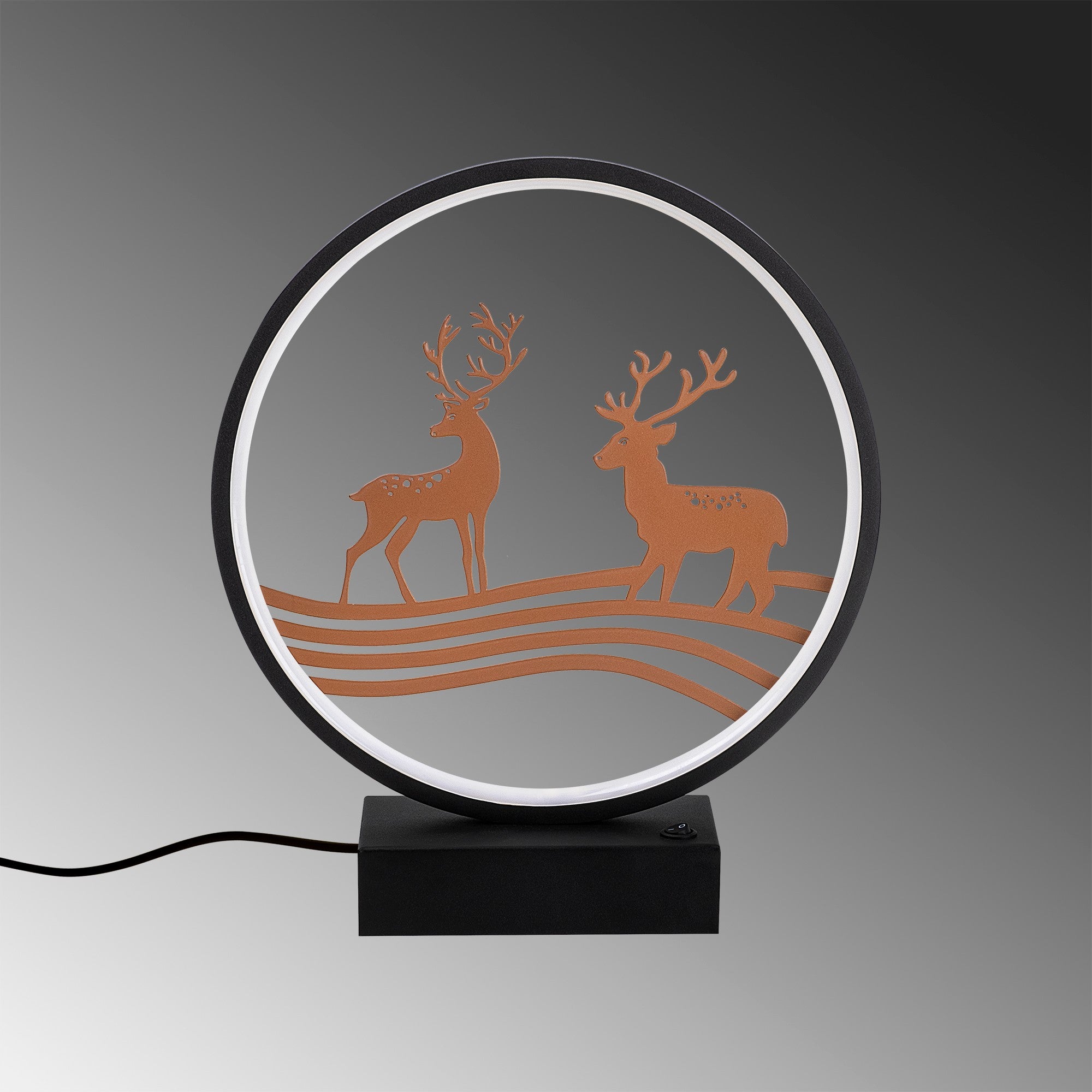 Candeeiro de mesa-XMAS6-Preto
Cobre