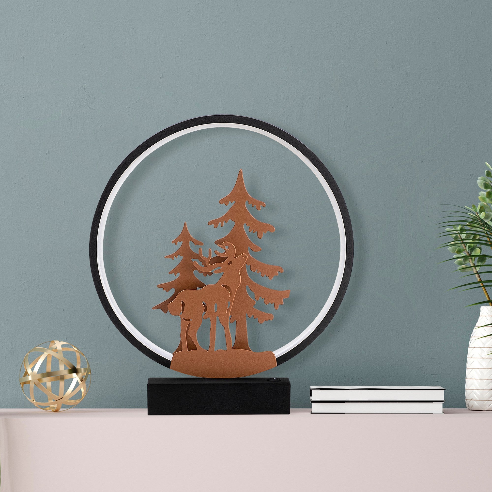 Candeeiro de mesa-XMAS8-Preto
Cobre