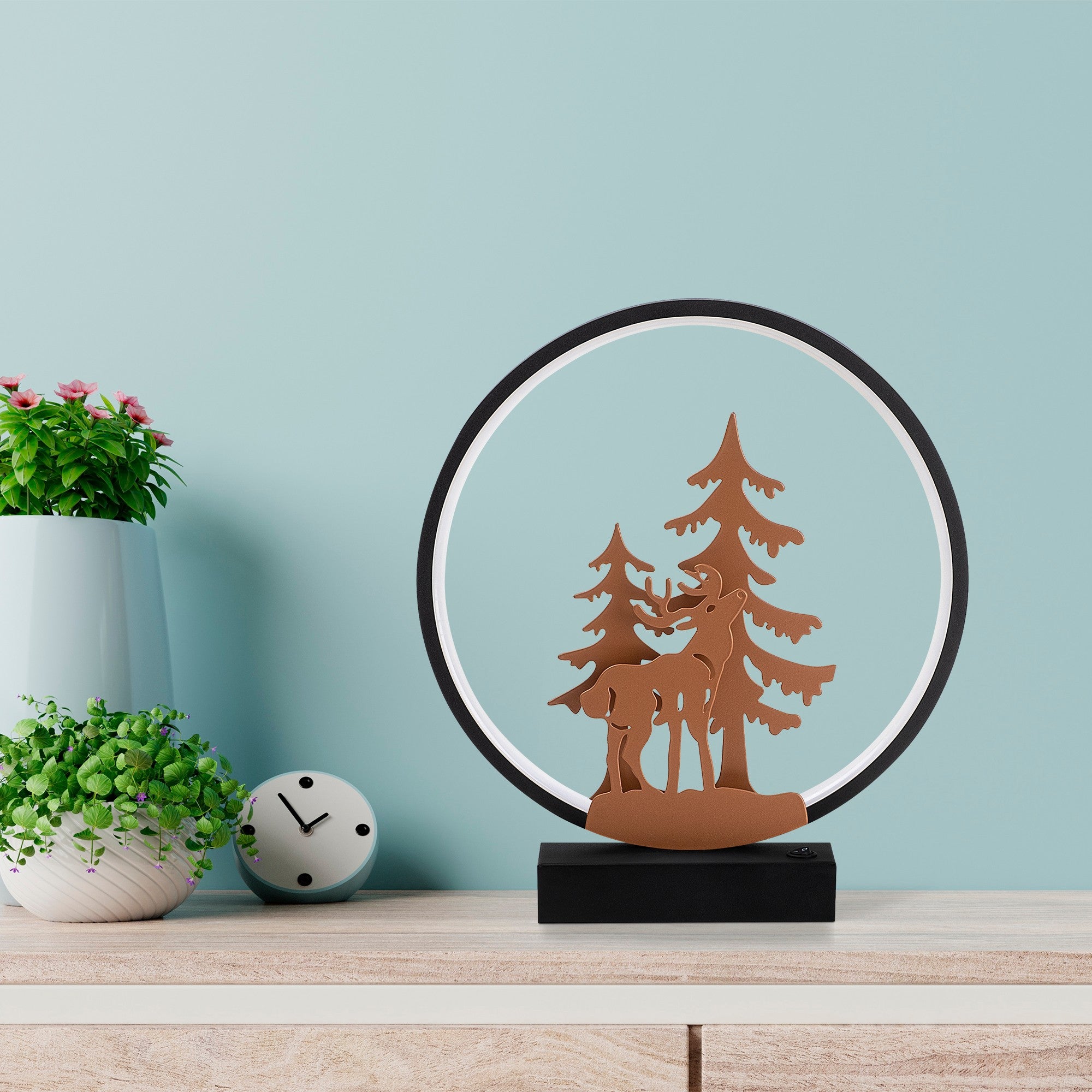 Candeeiro de mesa-XMAS8-Preto
Cobre