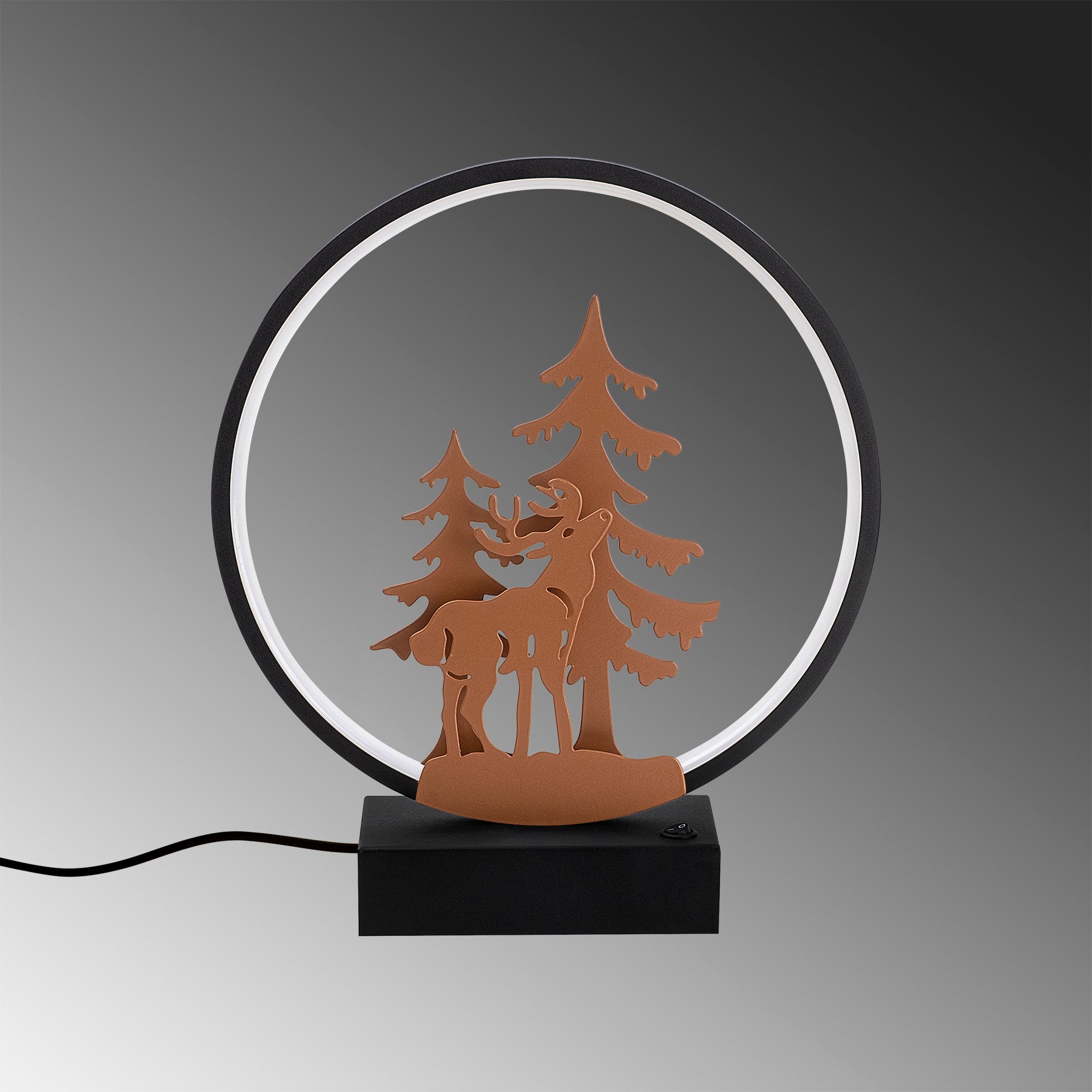 Candeeiro de mesa-XMAS8-Preto
Cobre