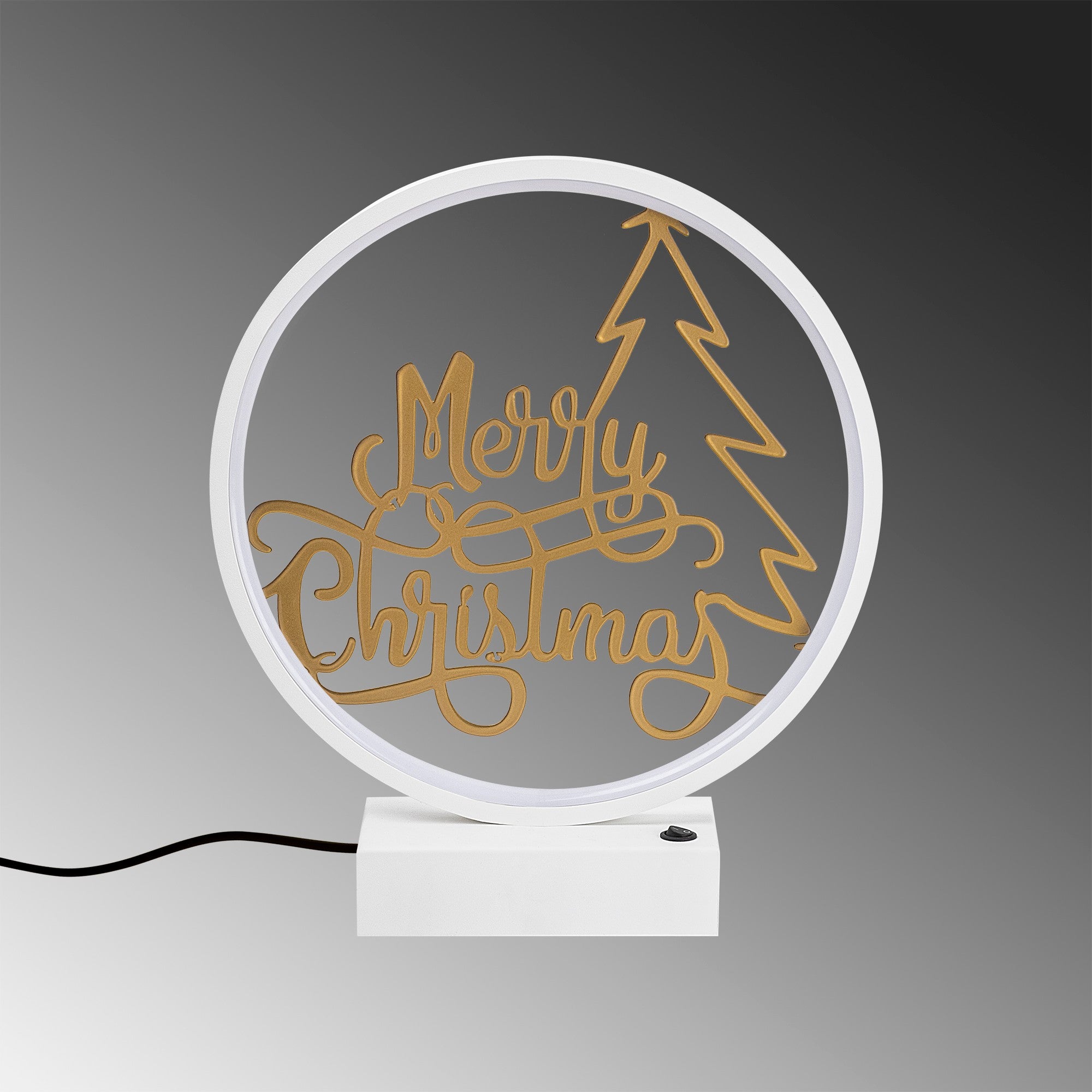 Candeeiro de mesa-XMAS10-Branco
Ouro