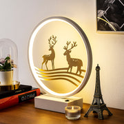Candeeiro de mesa-XMAS14-Branco
Ouro