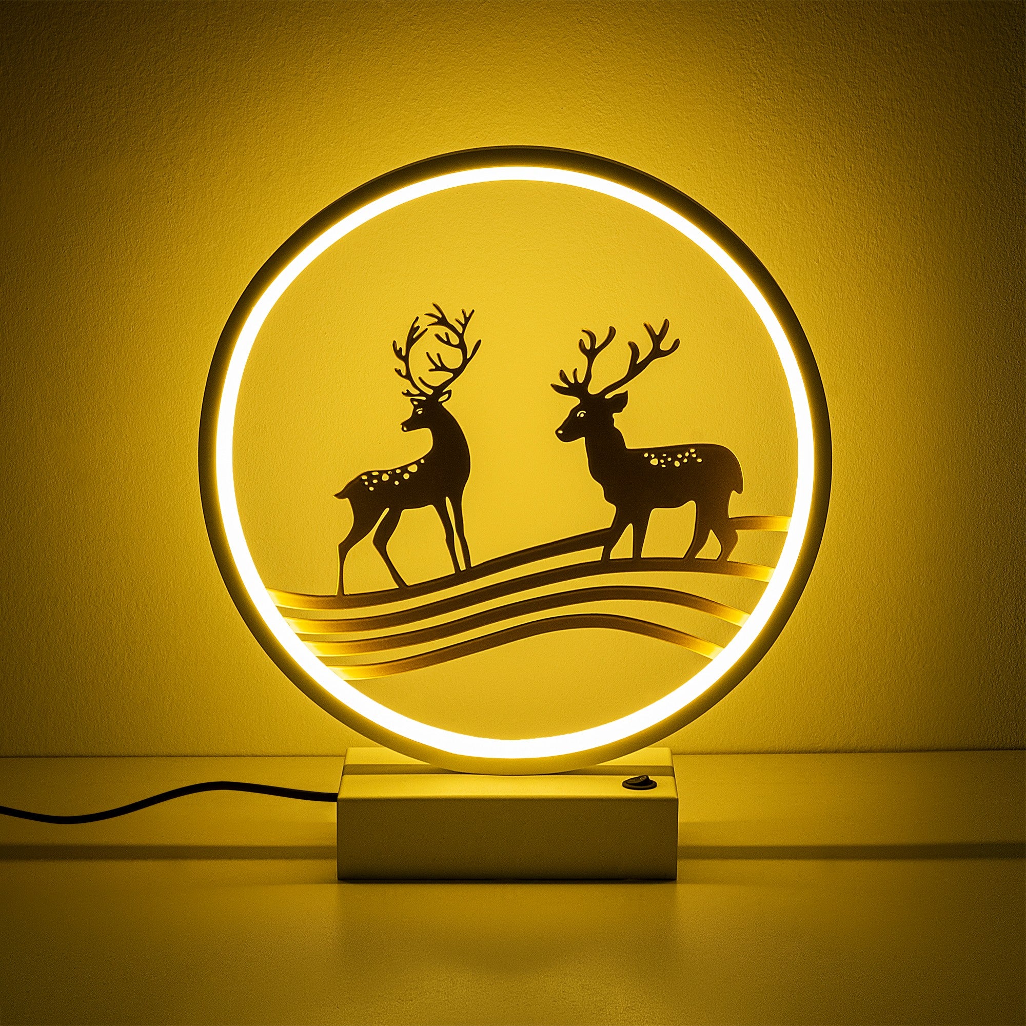 Candeeiro de mesa-XMAS14-Branco
Ouro