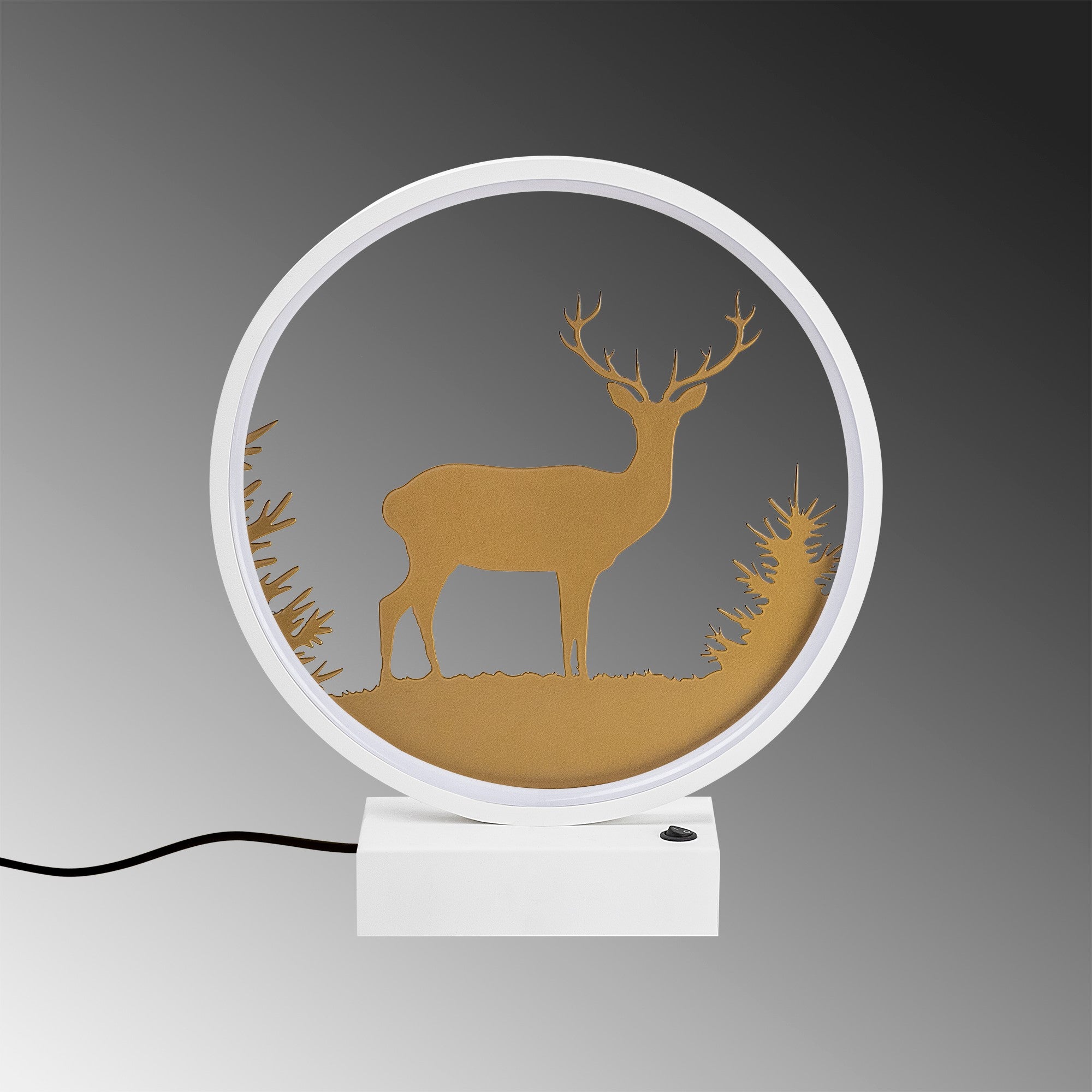 Candeeiro de mesa-XMAS15-Branco
Ouro