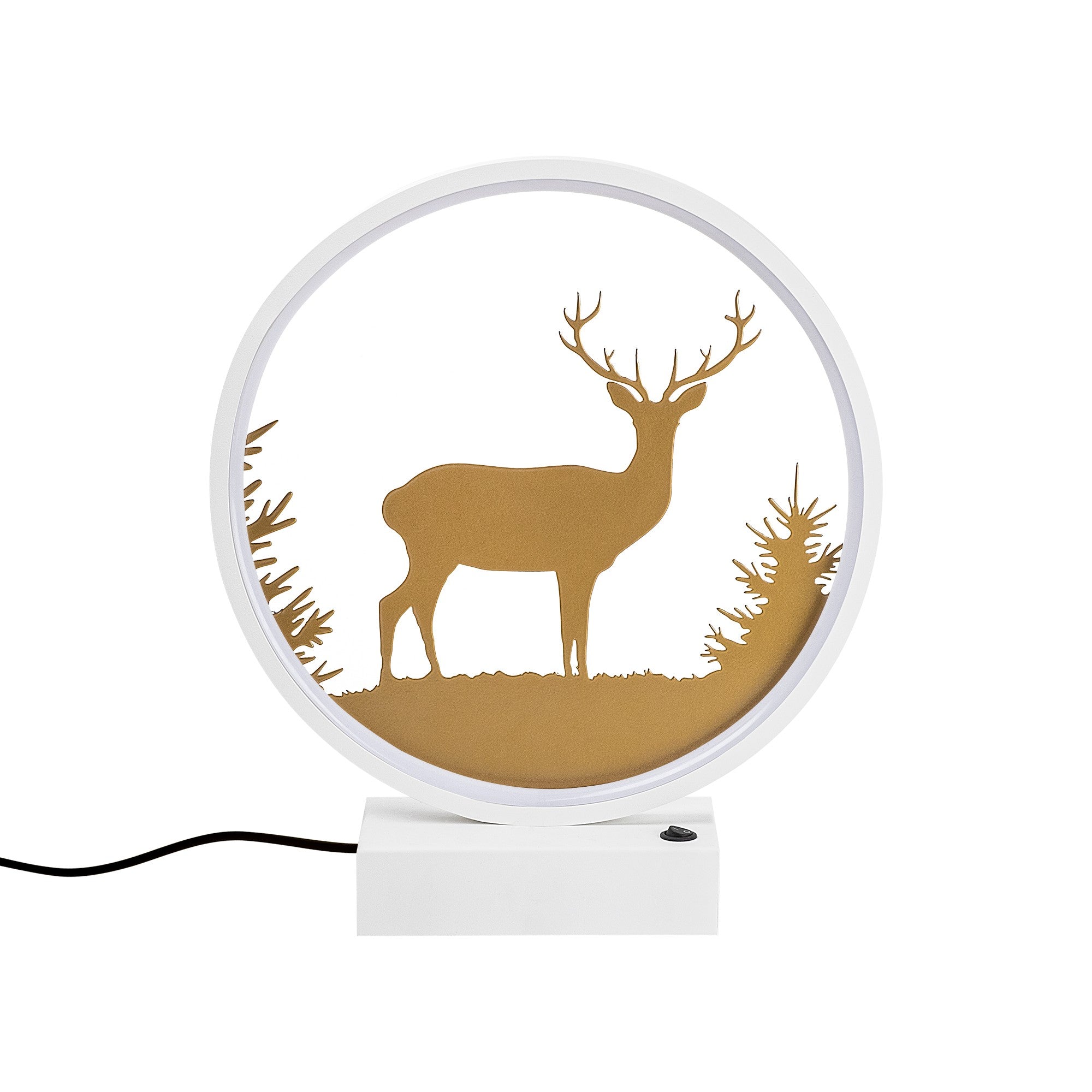 Candeeiro de mesa-XMAS15-Branco
Ouro