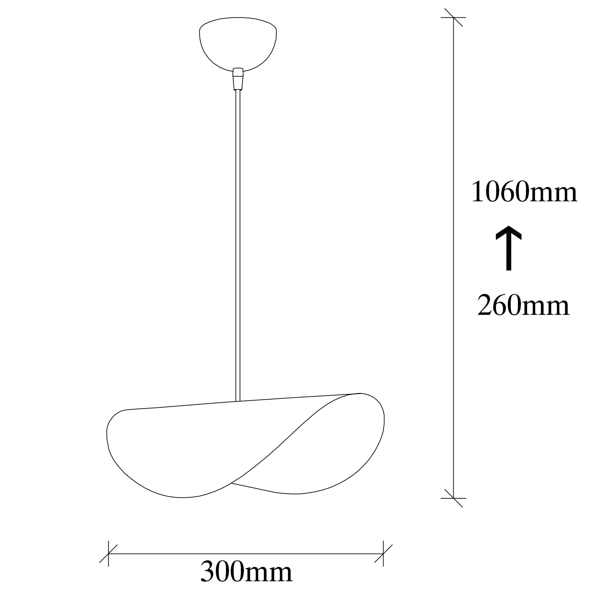 Candeeiro de Teto Industrial Moderno, Preto e Dourado, 30 x 17 cm | Altura: 106 cm, Soquete E27, 40 W máx. | Iluminação Elegante para Casa e Escritório