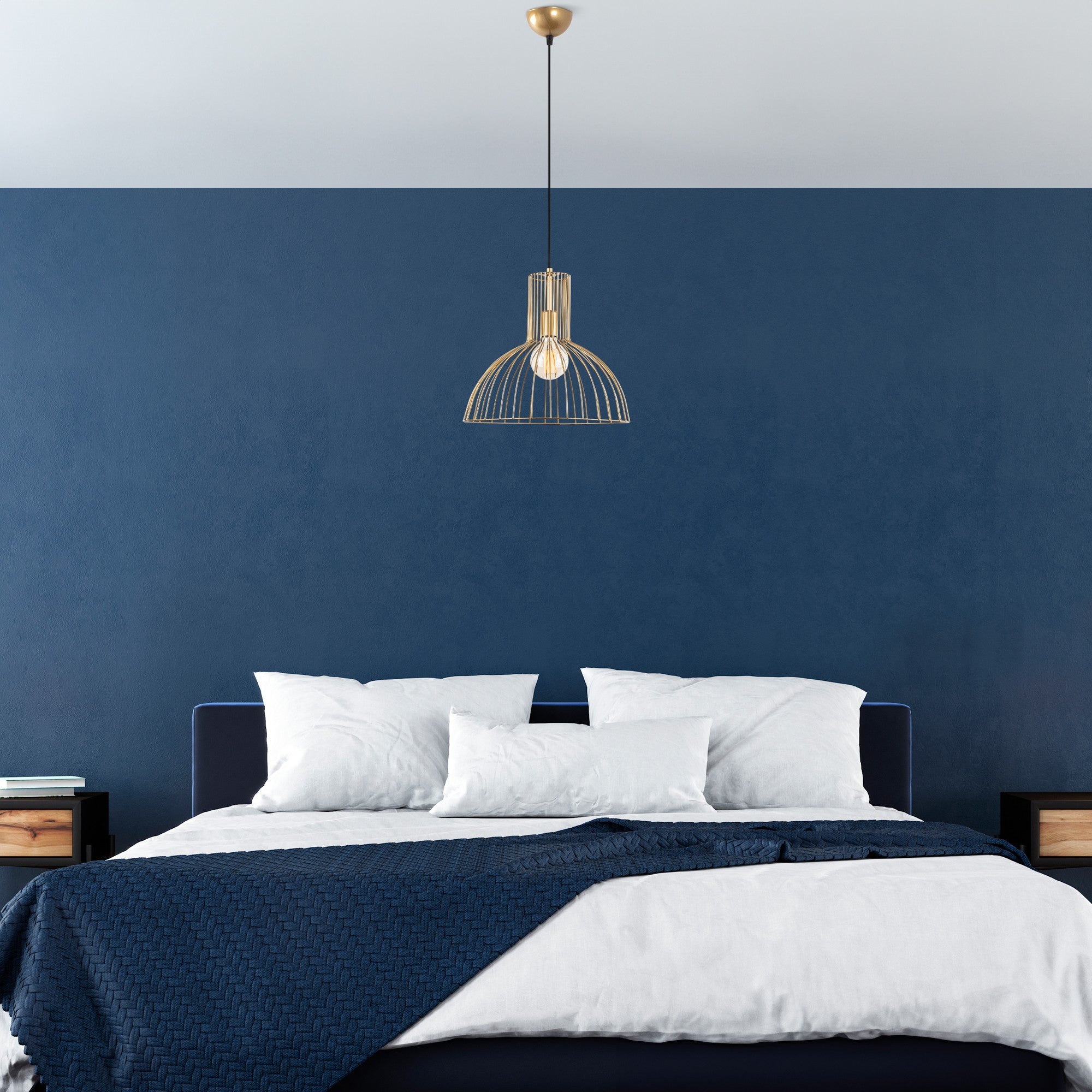 Candeeiro de Teto  - Tabut - Ouro