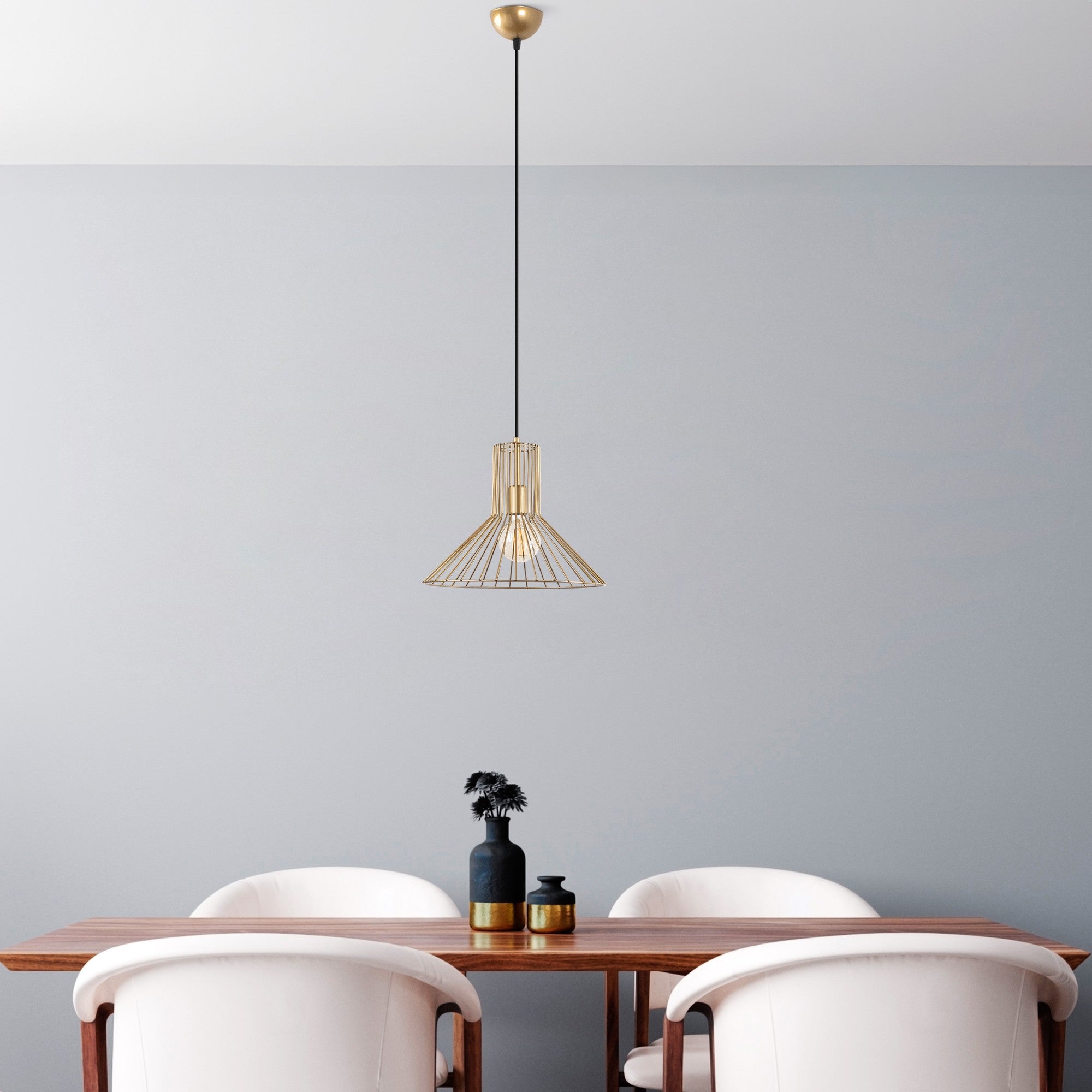 Candeeiro de Teto  - Tabut - Ouro