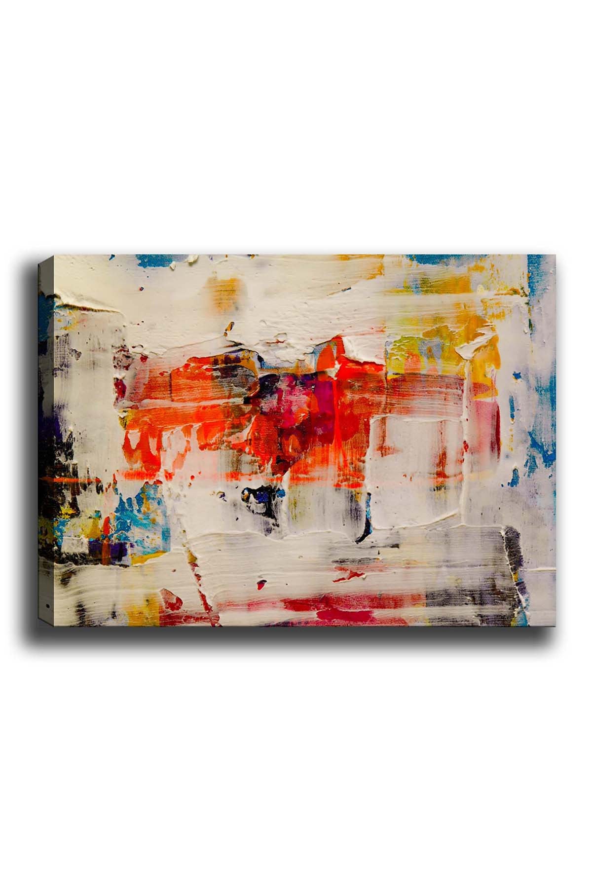 Impressionante pintura decorativa em tela, 50 x 70 cm | 100% tela, 100% moldura de madeira (3 cm de espessura) | Perfeita para amantes de decoração e arte