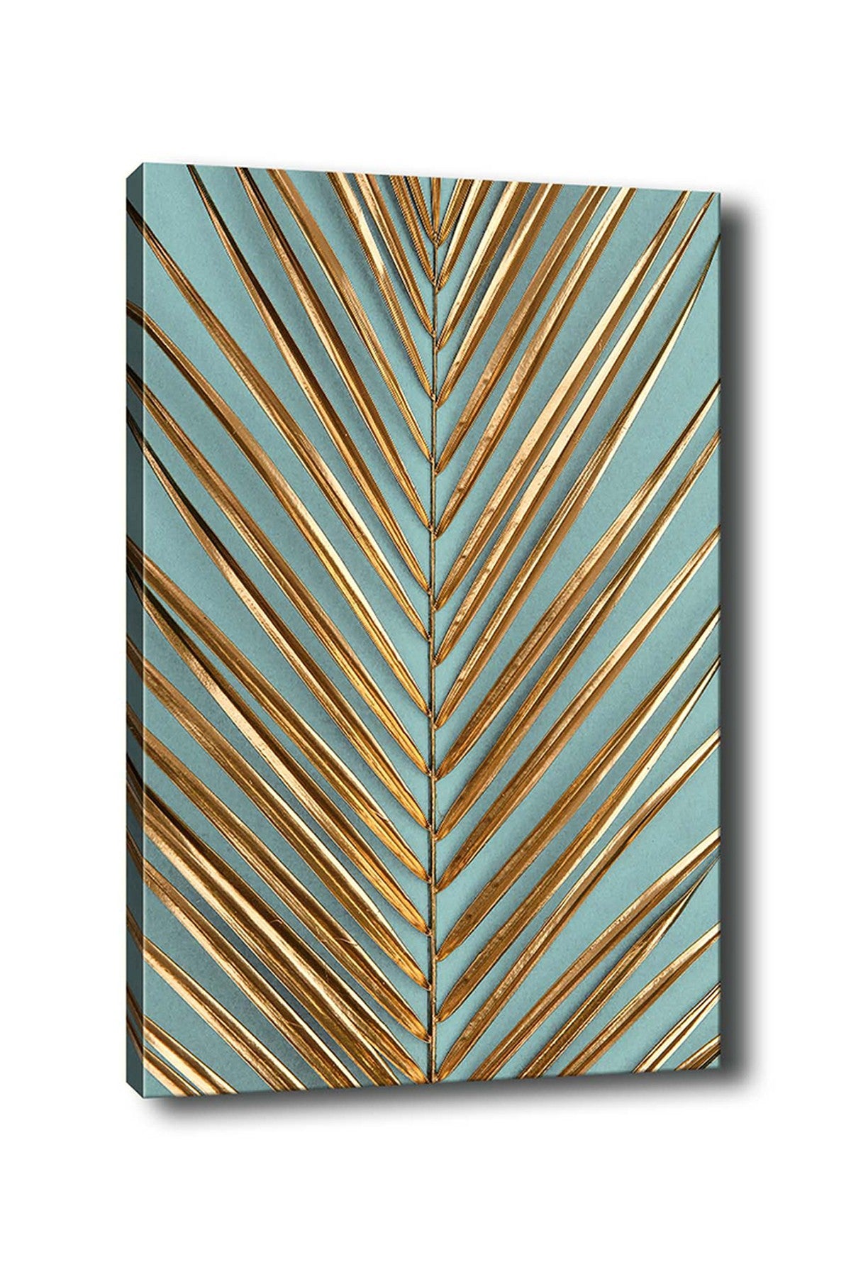 Impressionante pintura decorativa em tela, 70 x 100 cm | 100% tela, 100% moldura de madeira (3 cm de espessura) | Perfeito para amantes de decoração e arte