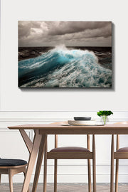 Impressionante pintura decorativa em tela, 70 x 100 cm | 100% tela, 100% moldura de madeira (3 cm de espessura) | Perfeito para amantes de decoração e arte