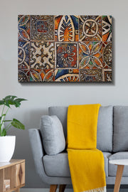 Impressionante pintura decorativa em tela, 70 x 100 cm | 100% tela, 100% moldura de madeira (3 cm de espessura) | Perfeito para amantes de decoração e arte
