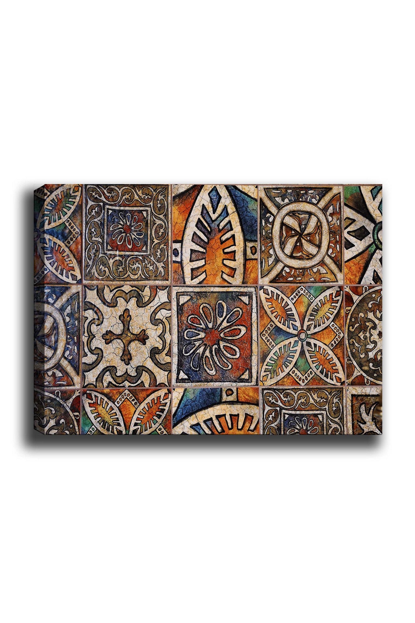Impressionante pintura decorativa em tela, 70 x 100 cm | 100% tela, 100% moldura de madeira (3 cm de espessura) | Perfeito para amantes de decoração e arte