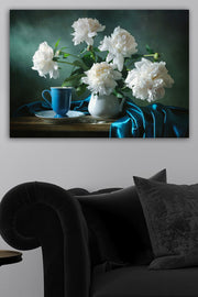 Impressionante pintura decorativa em tela, 50 x 70 cm | 100% tela, 100% moldura de madeira (3 cm de espessura) | Perfeita para amantes de decoração e arte