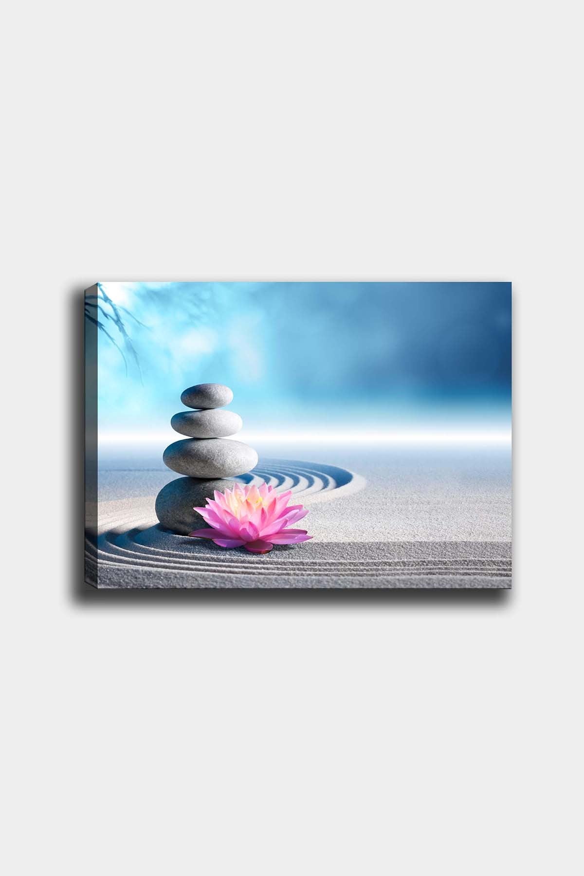 Impressionante pintura decorativa em tela, 50 x 70 cm | 100% tela, 100% moldura de madeira (3 cm de espessura) | Perfeita para amantes de decoração e arte