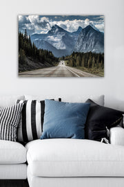 Impressionante pintura decorativa em tela, 50 x 70 cm | 100% tela, 100% moldura de madeira (3 cm de espessura) | Perfeita para amantes de decoração e arte