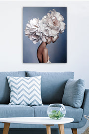 Impressionante pintura decorativa em tela, 50 x 70 cm | 100% tela, 100% moldura de madeira (3 cm de espessura) | Perfeita para amantes de decoração e arte