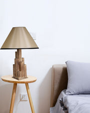 Candeeiro de mesa-Kule-Marrom