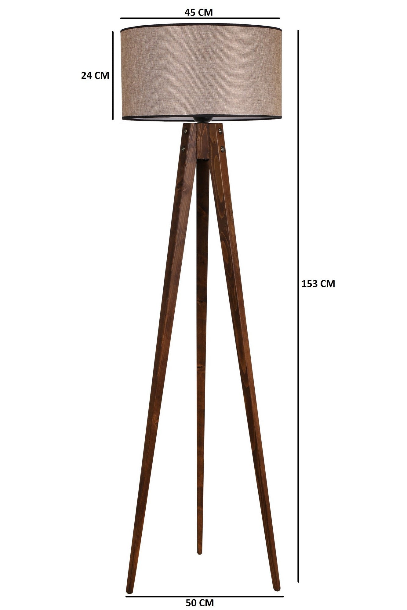 Candeeiro de Pé-Tripod-Noz