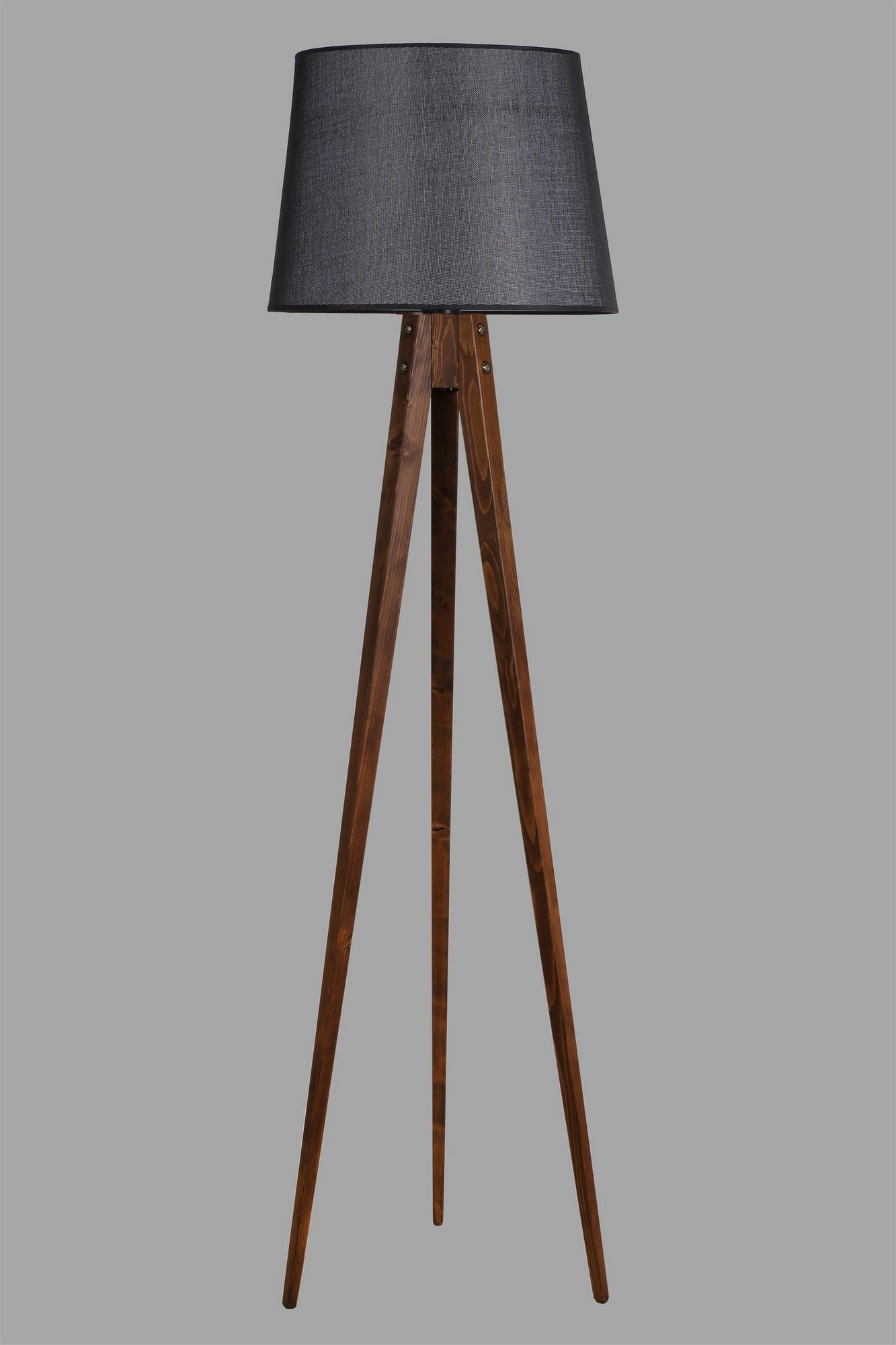 Candeeiro de Pé-Tripod-Nogueira
Preta
