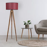 Candeeiro de Pé-Tripod-Marrom
Vermelho Claret