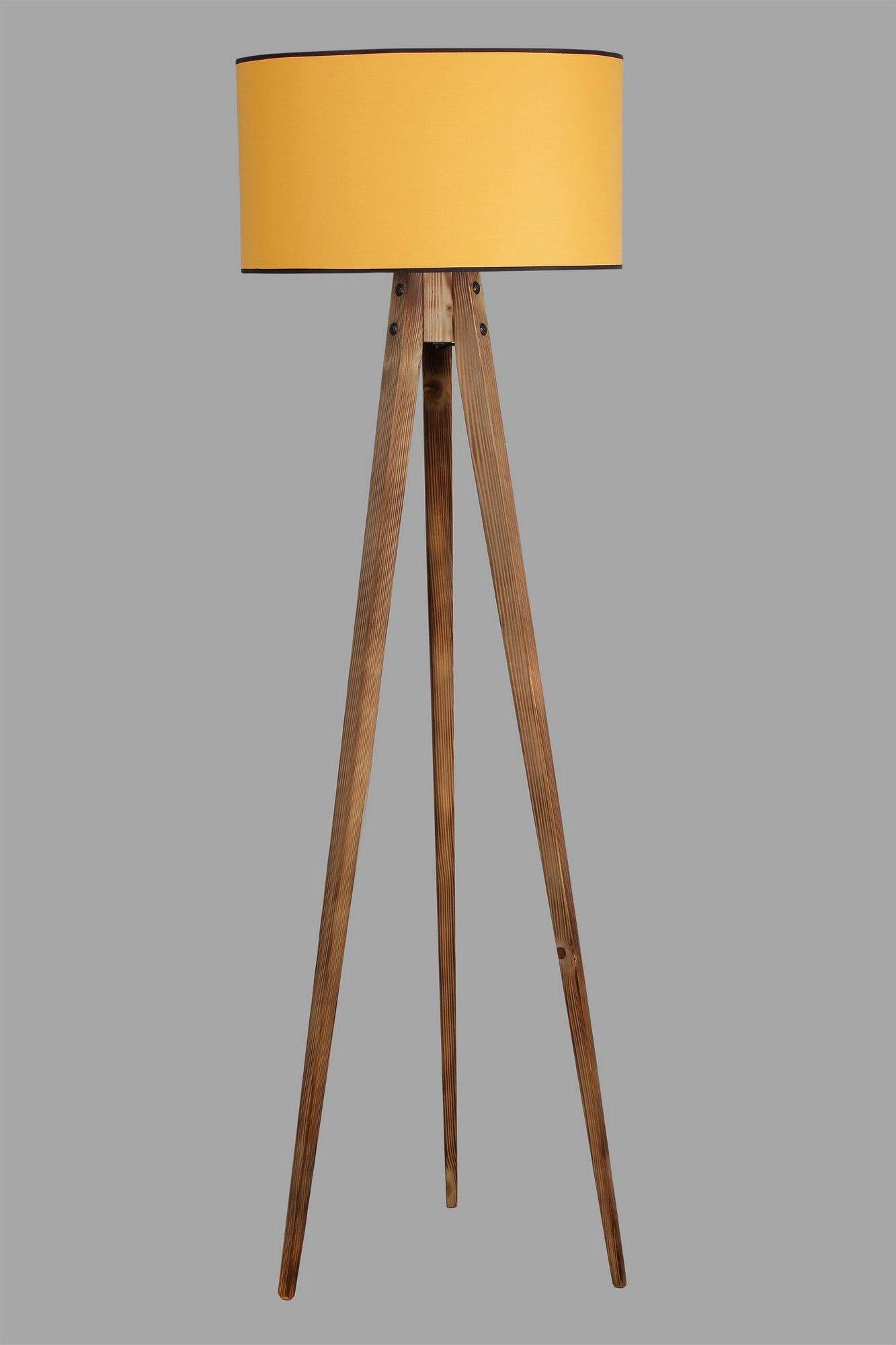 Candeeiro de Pé-Tripod-Mostarda
Marrom