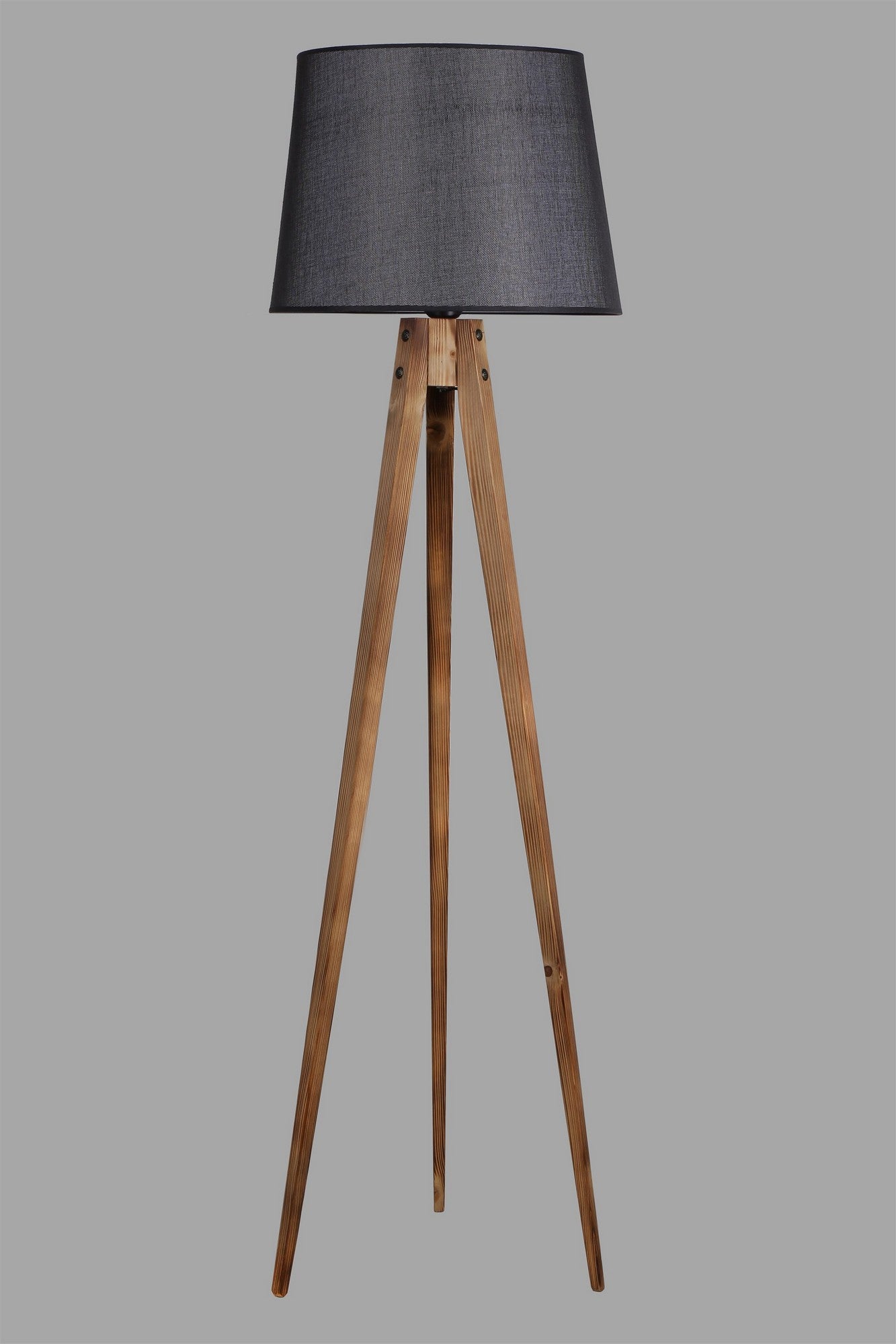 Candeeiro de Pé-Tripod-Marrom
Preto