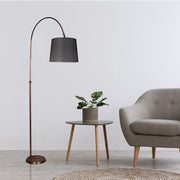 Candeeiro de Pé – 200 cm – Preto – Metal