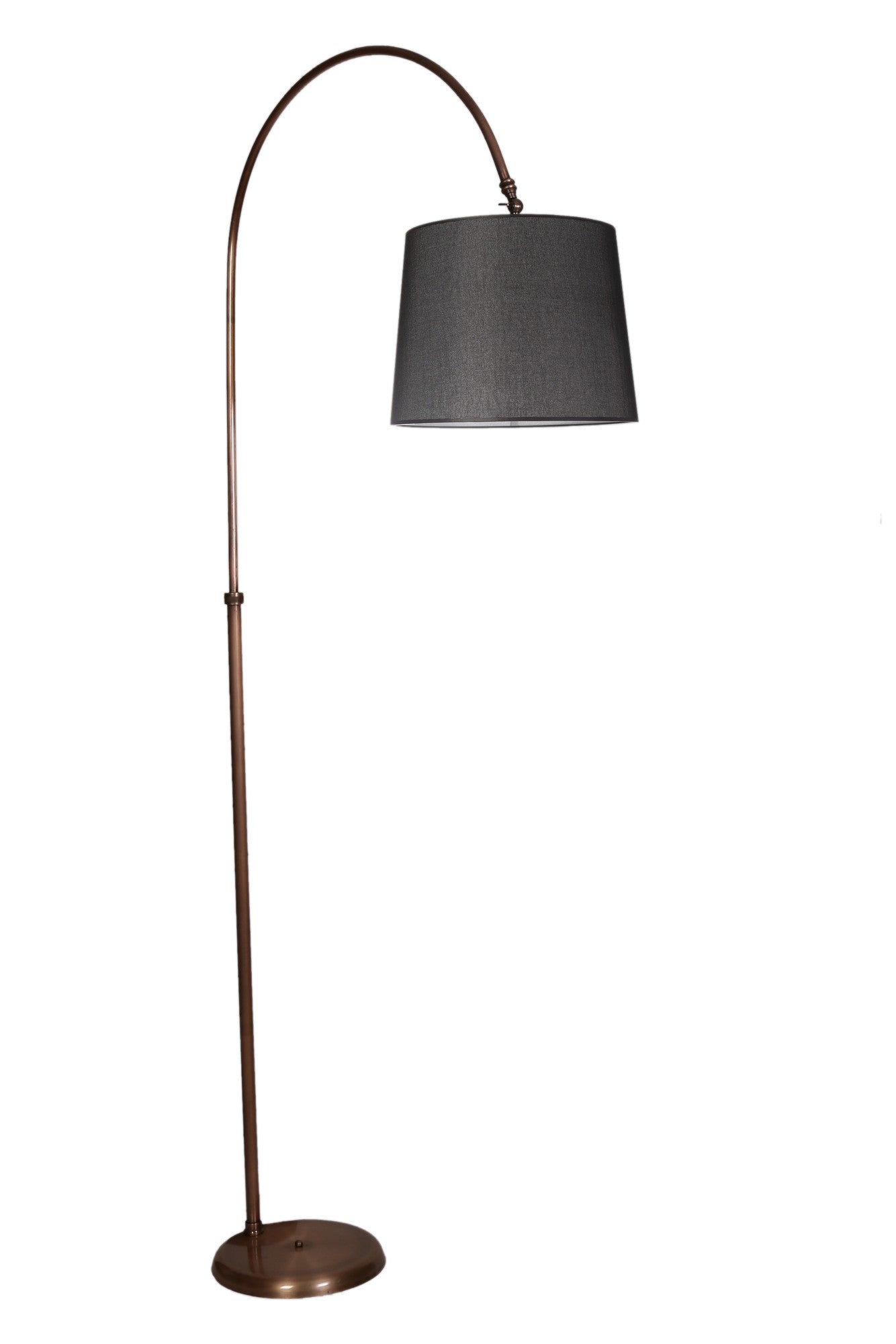 Candeeiro de Pé – 200 cm – Preto – Metal