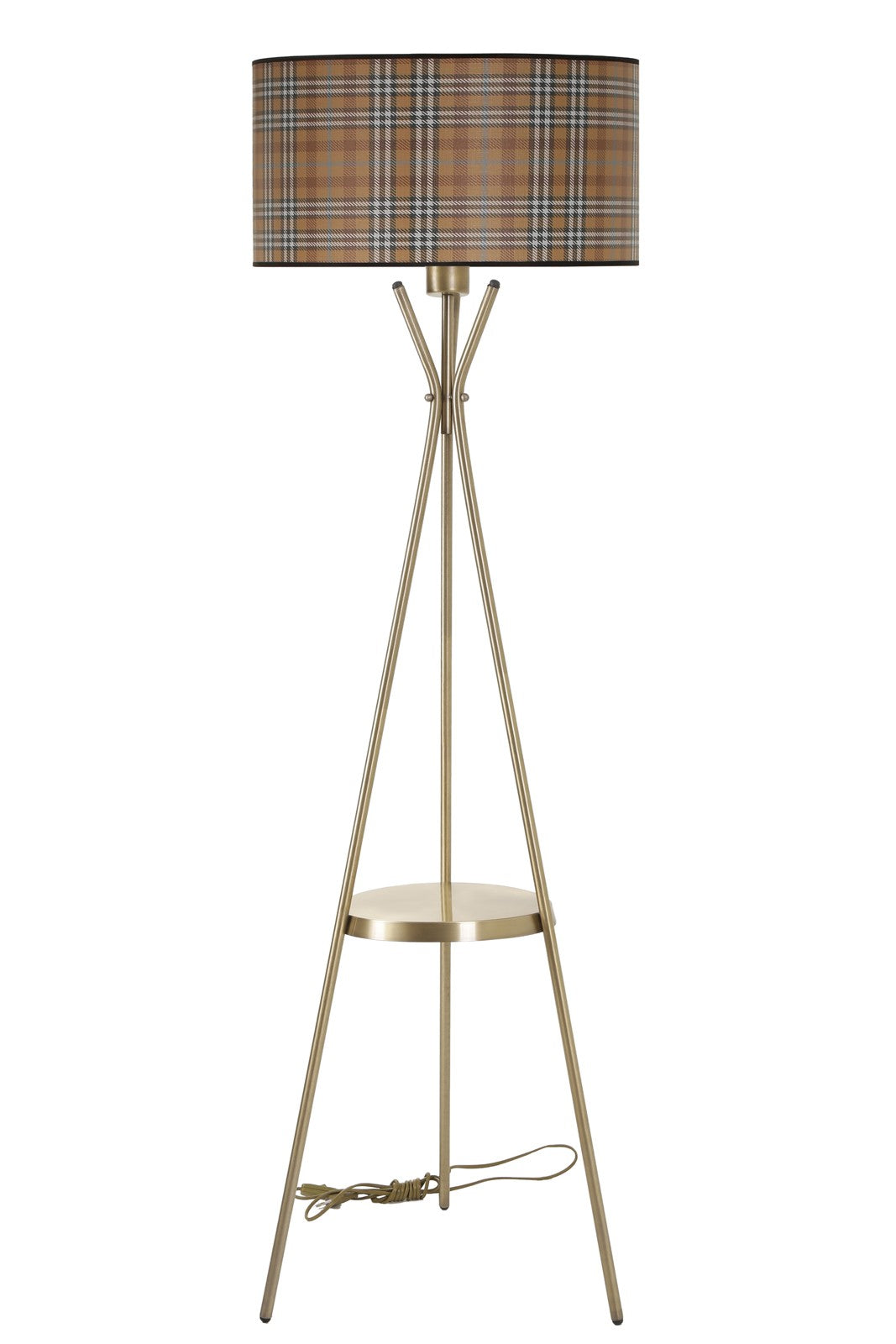 Candeeiro de Pé – 158 cm – Multicolorido – Metal