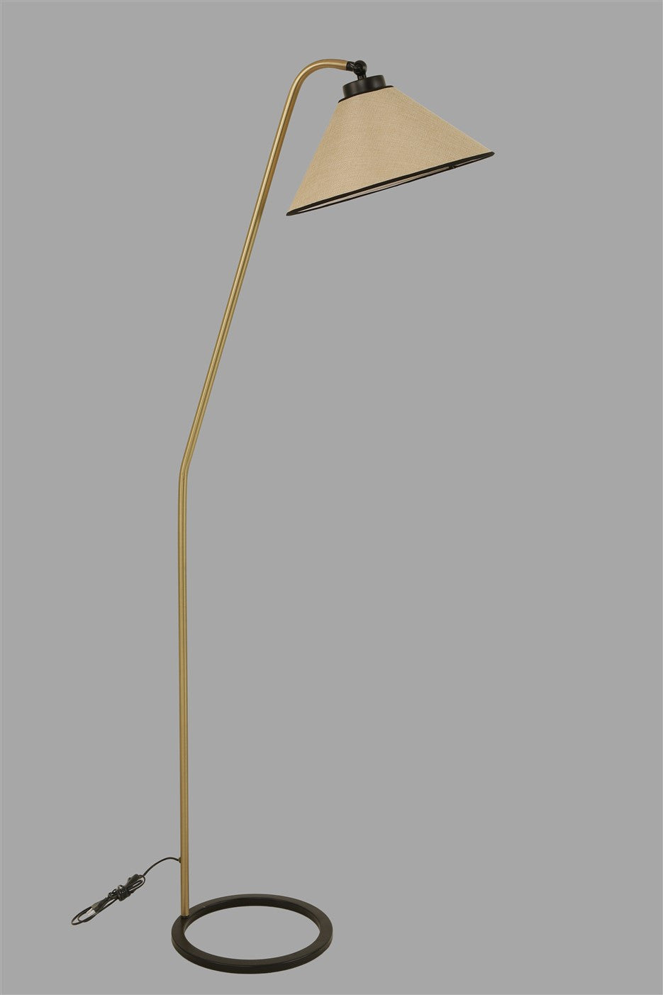 Candeeiro de Pé – 155 cm – Cor vime – Metal