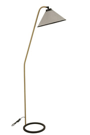 Candeeiro de Pé – 155 cm – Cinza claro – Metal