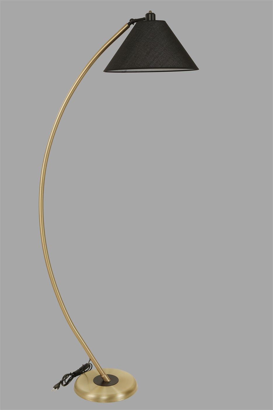 Candeeiro de Pé – 170 cm – Preto – Metal