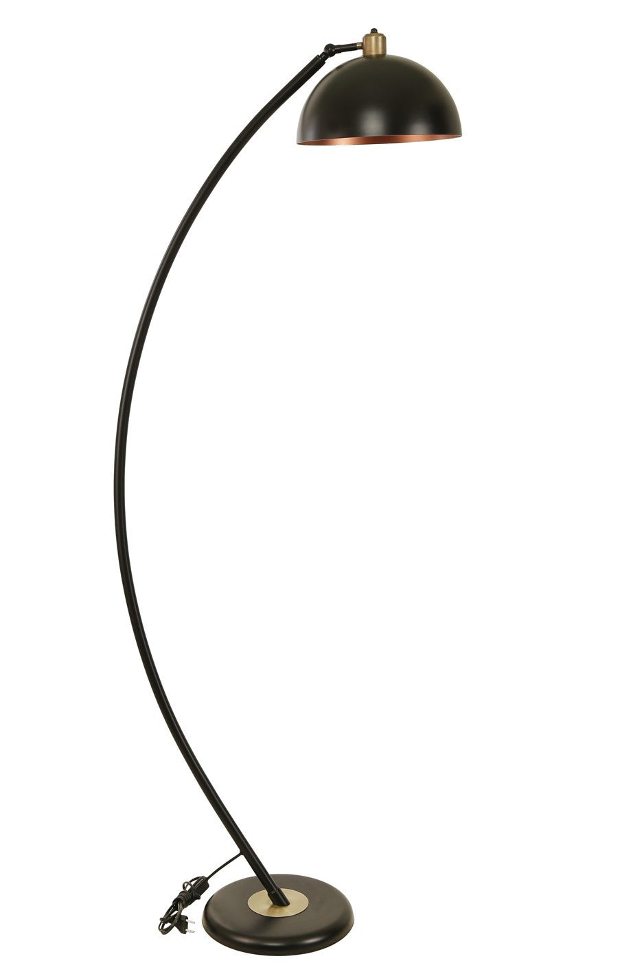 Candeeiro de Pé – 170 cm – Preto – Metal