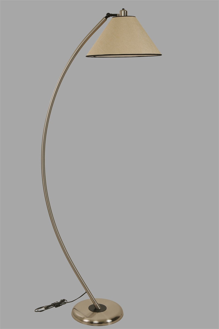 Candeeiro de Pé – 170 cm altura – Cromo – Metal