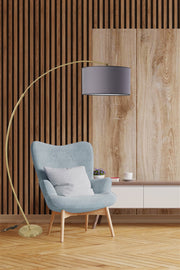 Candeeiro de Pé – 85 cm a 185 cm – Antracite – Metálico
