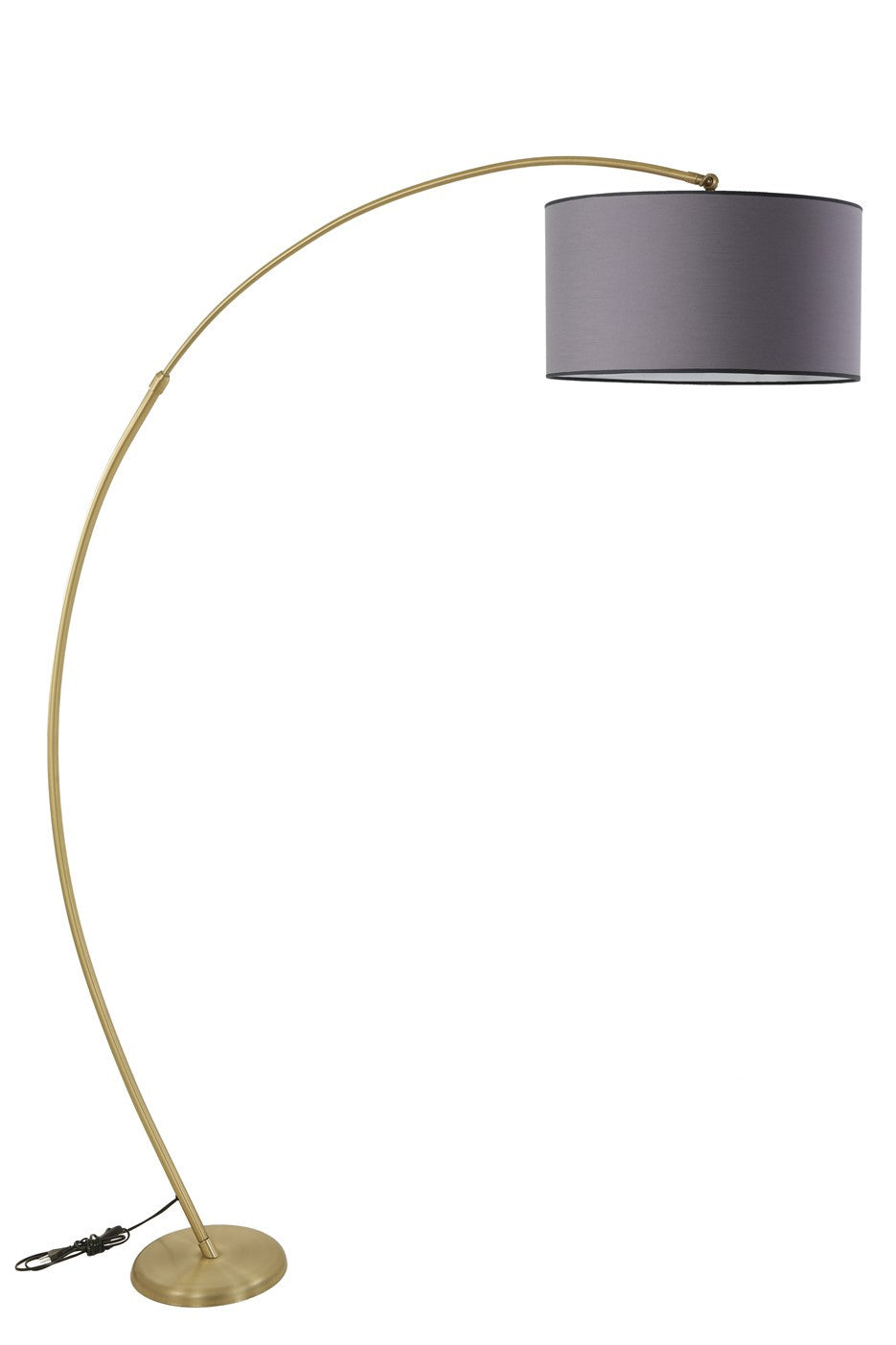 Candeeiro de Pé – 85 cm a 185 cm – Antracite – Metálico