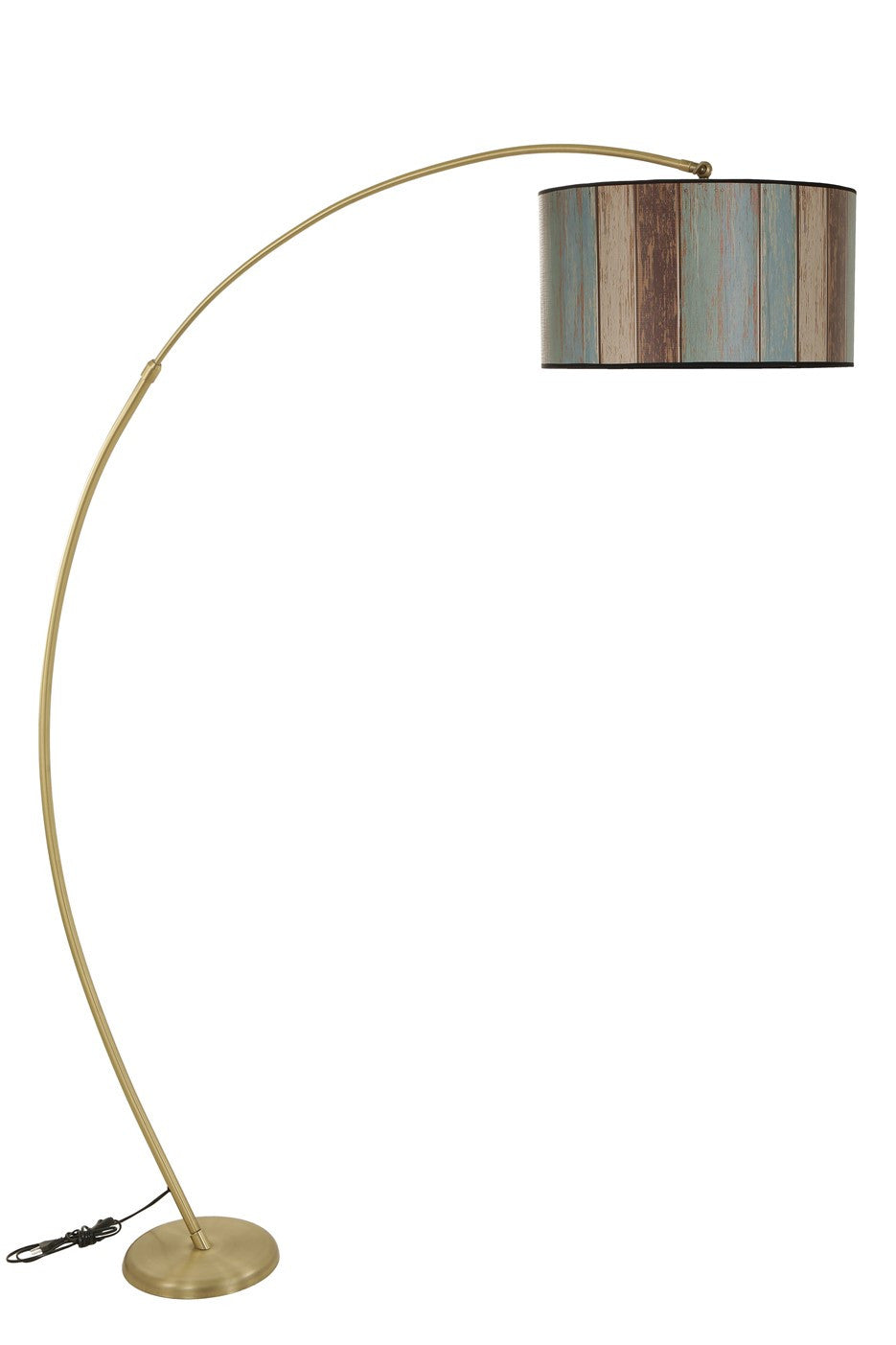 Candeeiro de Pé – 185 cm – Multicolorido – Metal