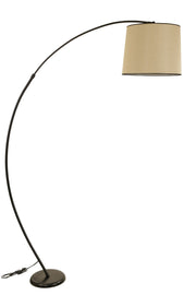 Candeeiro de Pé – 185 cm ajustável – Cor vime – Metal