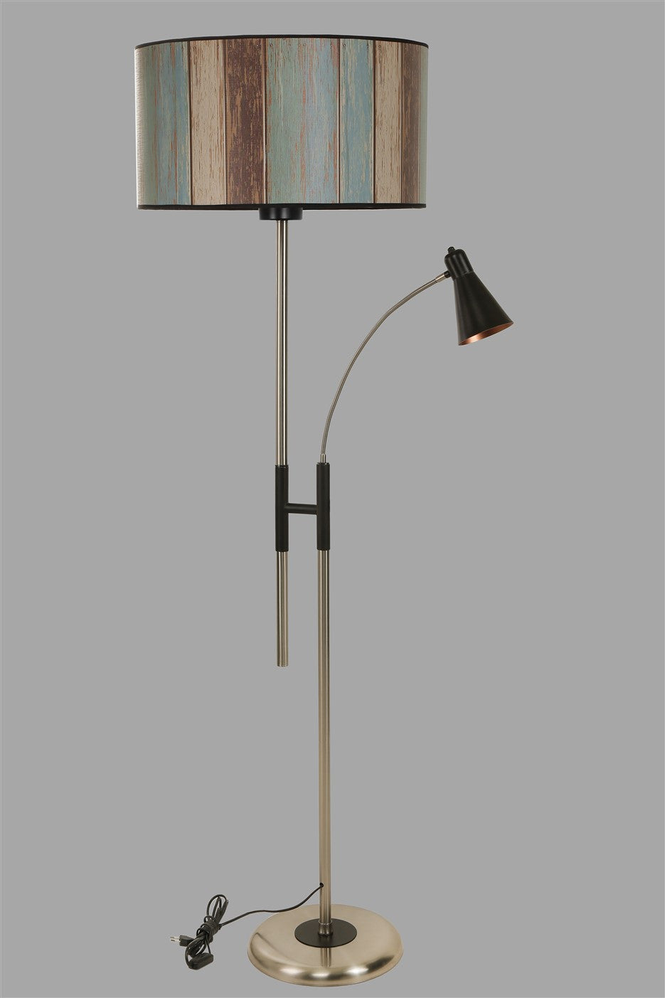 Candeeiro de Pé – 165 cm – Multicolorido – Metálico