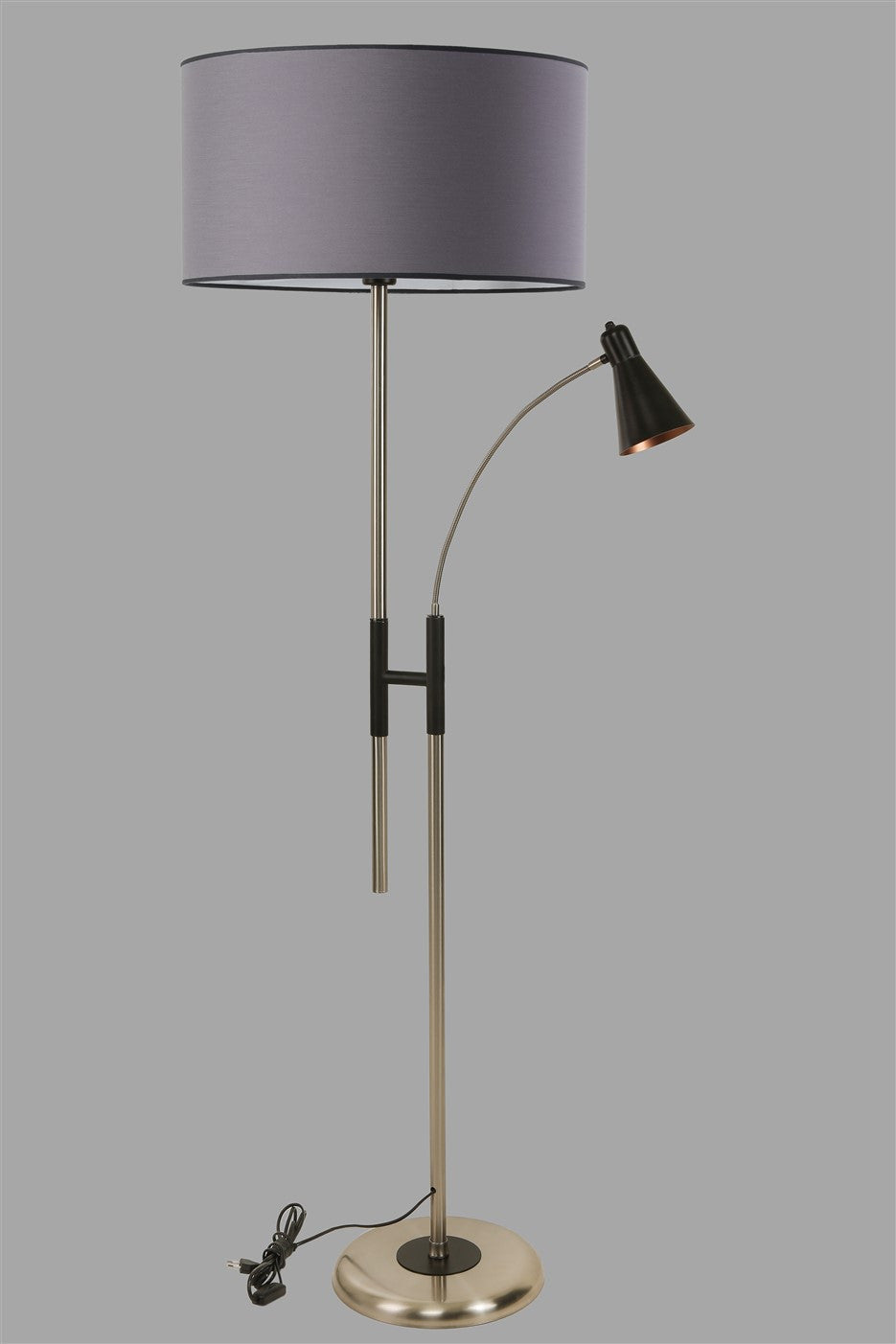 Candeeiro de Pé – 165 cm – Antracite – Metal