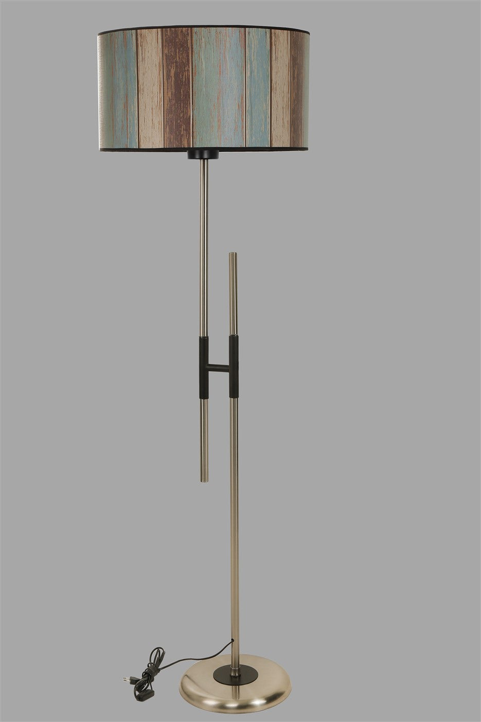 Candeeiro de Pé – 165 cm – Multicolorido – Metal