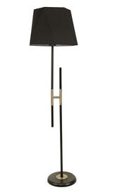 Candeeiro de Pé – 165 cm – Preto – Metal