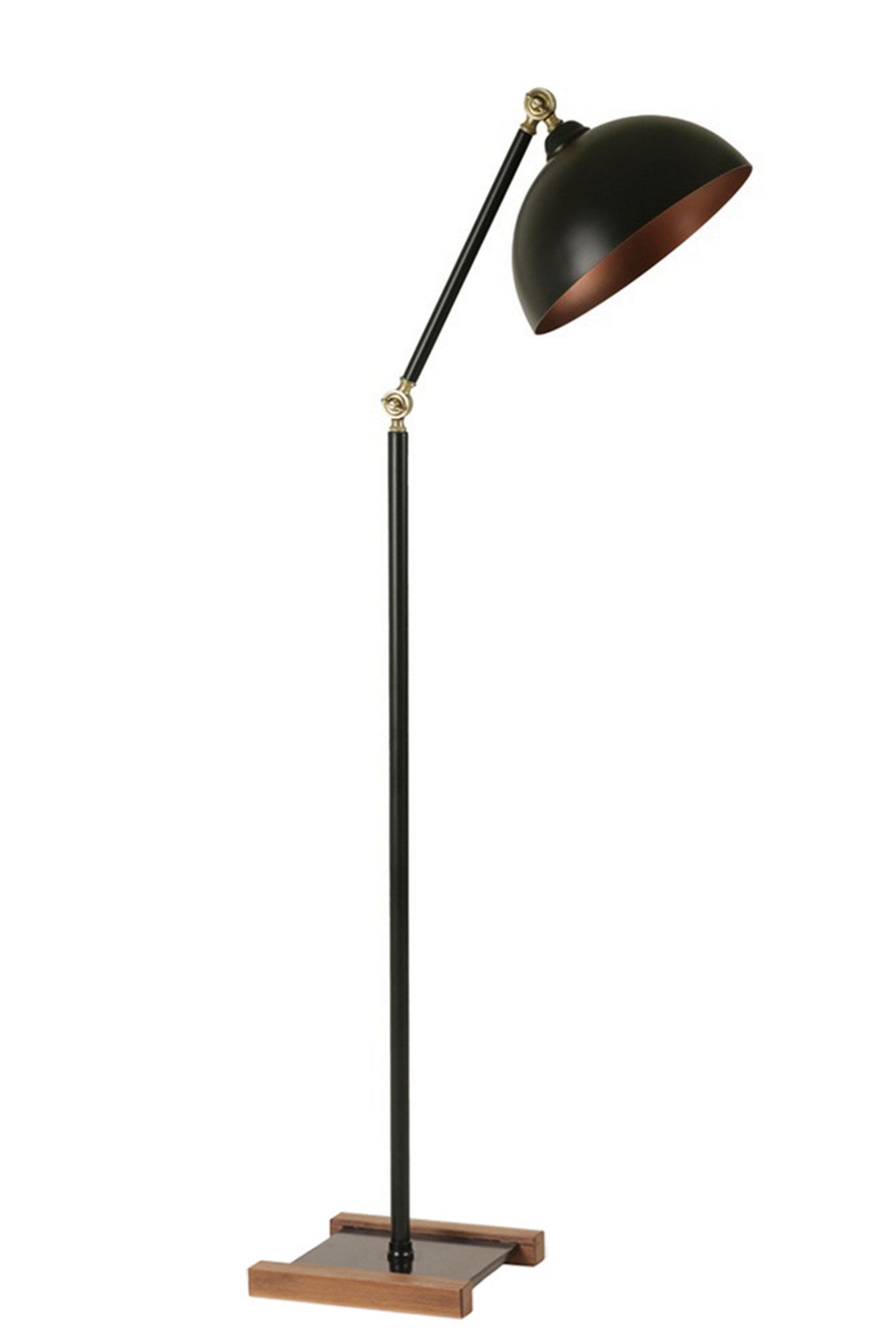 Candeeiro de Pé – 165 cm – Preto – Metal
