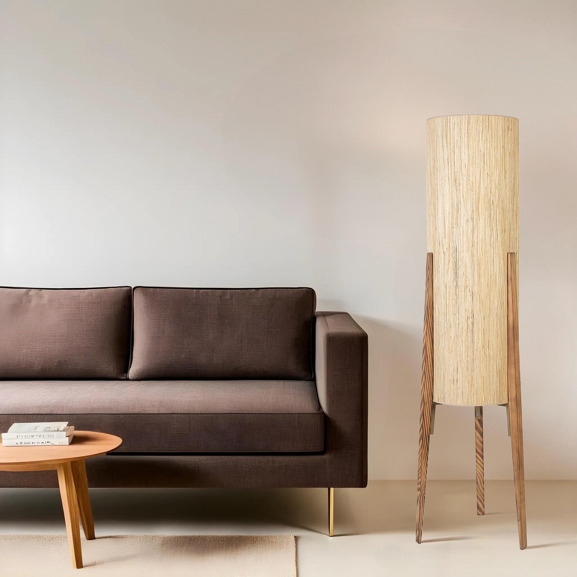 Candeeiro de Pé – 140 cm – Madeira