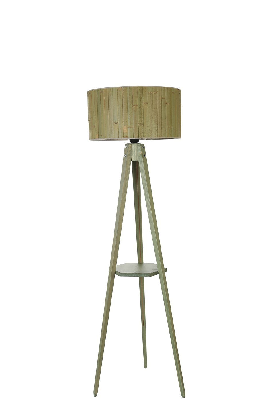 Candeeiro de Pé – 155 cm – Verde – Metal