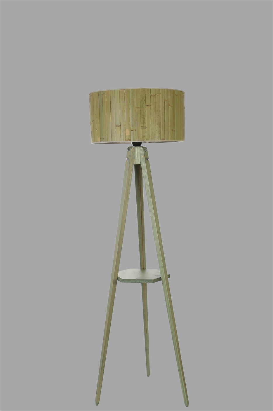 Candeeiro de Pé – 155 cm – Verde – Metal