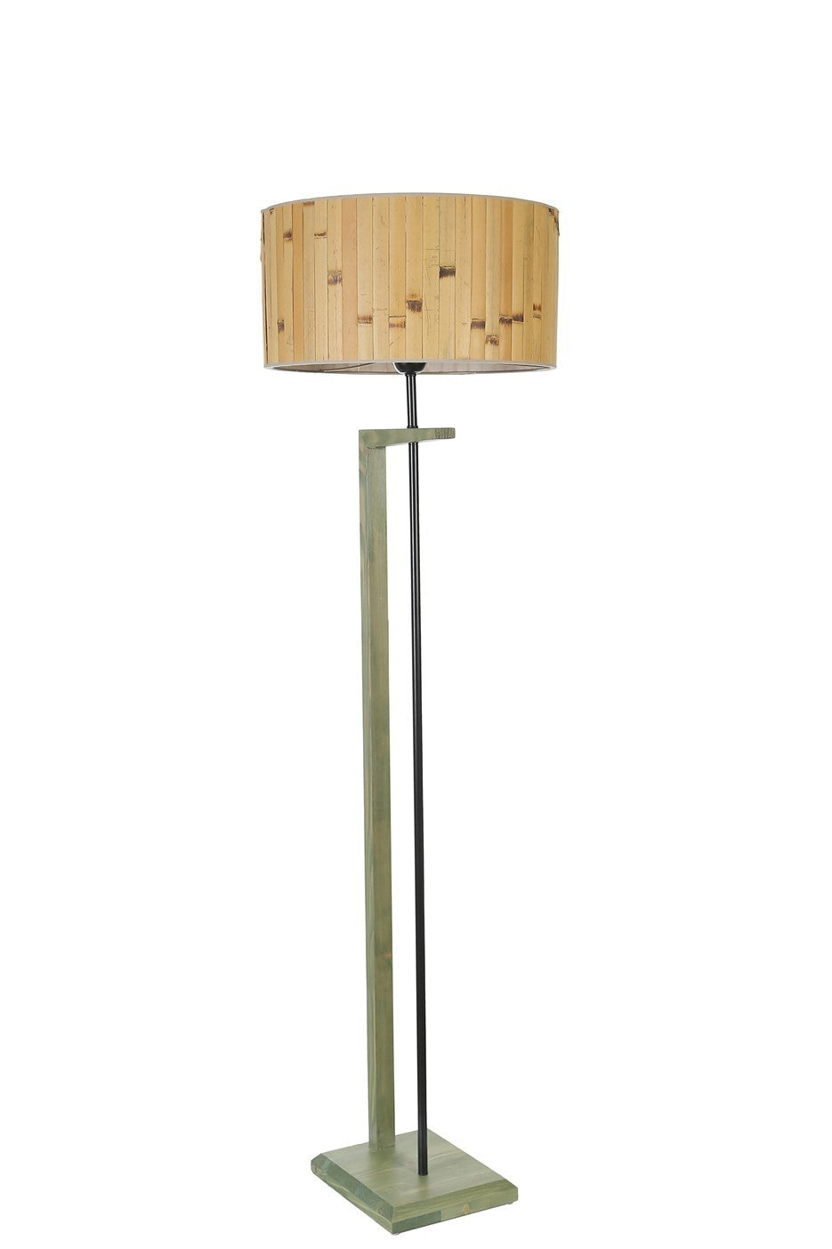 Candeeiro de Pé – 160 cm – Verde – Metal
