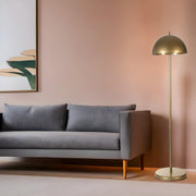 Candeeiro de Pé – 170 cm – Dourado – Metálico