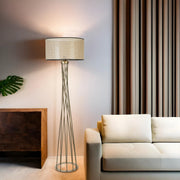 Candeeiro de Pé – 170 cm – Dourado – Metal